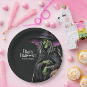 Beängstigend-Hexe-Themed Halloween Pappteller (Party)