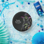 Beängstigend-Hexe-Themed Halloween Pappteller (Party)