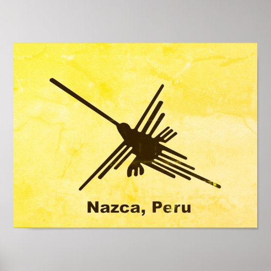 Beängstigend Hummingbird Nazca, Peru Poster (Vorne)