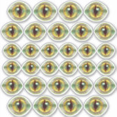 Beängstigend Lizard Alien Dragon Dinosaurier Monst Aufkleber (Vorderseite)