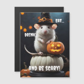 Beängstigend Magnetkarte (Vorne/Hinten)