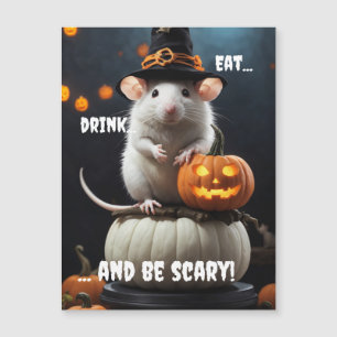 Beängstigend Magnetkarte