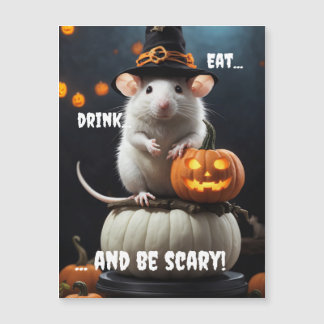 Beängstigend Magnetkarte