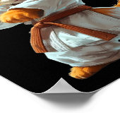 Beängstigend Martial Arts Fighter Karate Boxer Com Poster (Ecke)