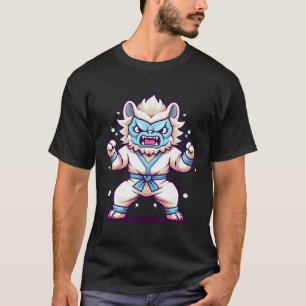 Beängstigend Martial Arts Fighter Karate Boxer Com T-Shirt
