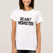Beängstigend Momster Halloween T-Shirt (Vorderseite)
