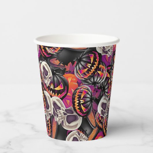 Beängstigend Nacht Pappbecher (Rückseite)