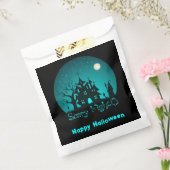 Beängstigend Night Spuk House Grün Halloween Geschenktütchen (Versiegelt)