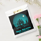 Beängstigend Night Spuk House Grün Halloween Geschenktütchen (Versiegelt)