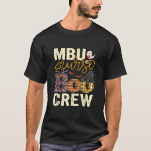 Beängstigend Nurse Halloween Ghost Spider MBU Nurs T-Shirt