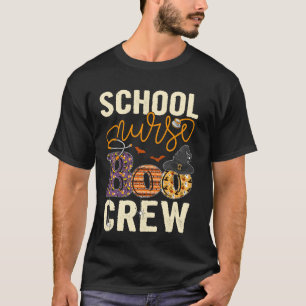 Beängstigend Nurse Halloween Ghost Spider School N T-Shirt