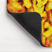 Beängstigend Orange Ramen Mousepad (Ecke)
