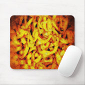 Beängstigend Orange Ramen Mousepad (Mit Mouse)