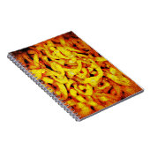 Beängstigend Orange Ramen Notizblock (Rechte Seite)