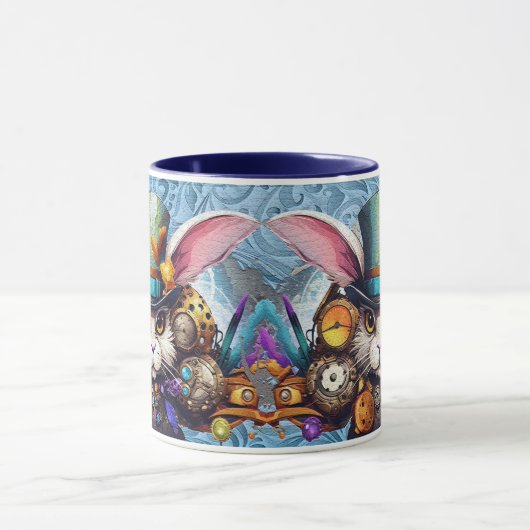 Beängstigend Osterhase Tasse (Zentrum)