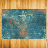 Beängstigend Patina Copper Vintag Ephemera Seidenpapier