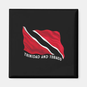 Beängstigend Patriotic Trinidad und Tobago Flag Tr Magnet