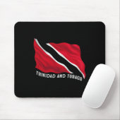 Beängstigend Patriotic Trinidad und Tobago Flag Tr Mousepad (Mit Mouse)