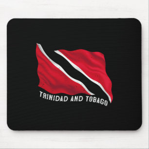 Beängstigend Patriotic Trinidad und Tobago Flag Tr Mousepad