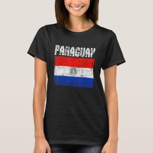Beängstigend Patriotische Paraguay-Flagge Männer F T-Shirt
