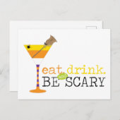 Beängstigend Postkarte (Vorne/Hinten)