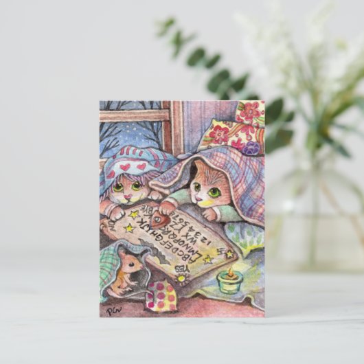 Beängstigend Postkarte (Stehend Vorderseite)