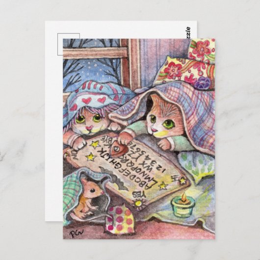 Beängstigend Postkarte (Vorne/Hinten)