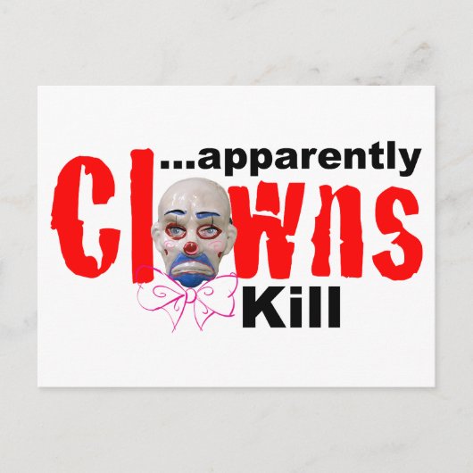 Beängstigend! Postkarte (Vorderseite)