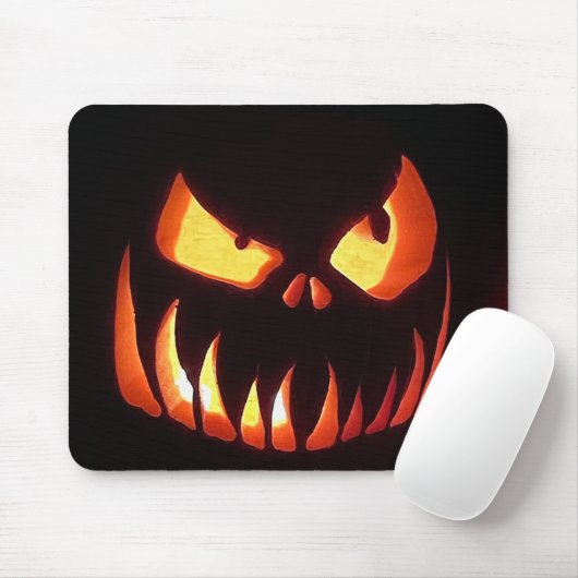 Beängstigend Pumpkin Mousepad (Mit Mouse)