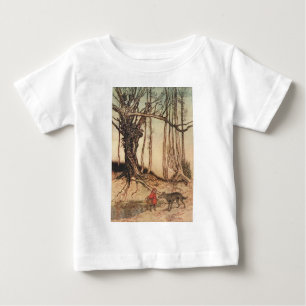 Beängstigend Red Riding Hood Baby T-shirt