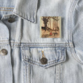 Beängstigend Red Riding Hood Button (Beispiel)