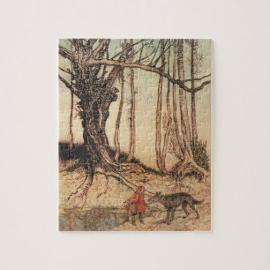 Beängstigend Red Riding Hood Puzzle