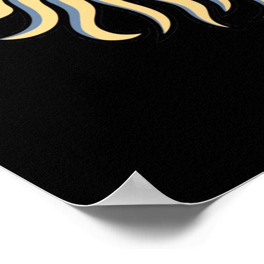 Beängstigend Santa Clown Poster (Ecke)