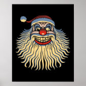 Beängstigend Santa Clown Poster (Vorne)