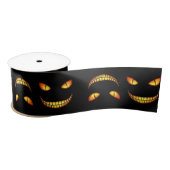 Beängstigend Schwarzes Halloween Satinband (Spule)