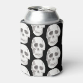 Beängstigend Skull Pattern Halloween Dosenkühler (Kanne Vorderseite)