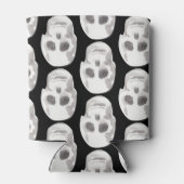 Beängstigend Skull Pattern Halloween Dosenkühler (Rückseite)
