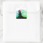 Beängstigend Snowman Stickers (Tasche)