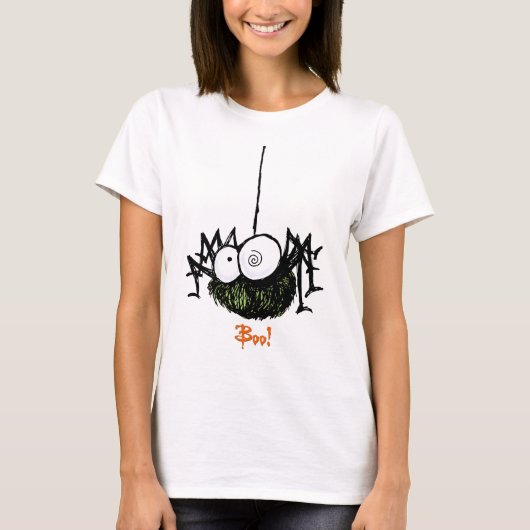 Beängstigend Spider Halloween-T - Shirt (Vorderseite)