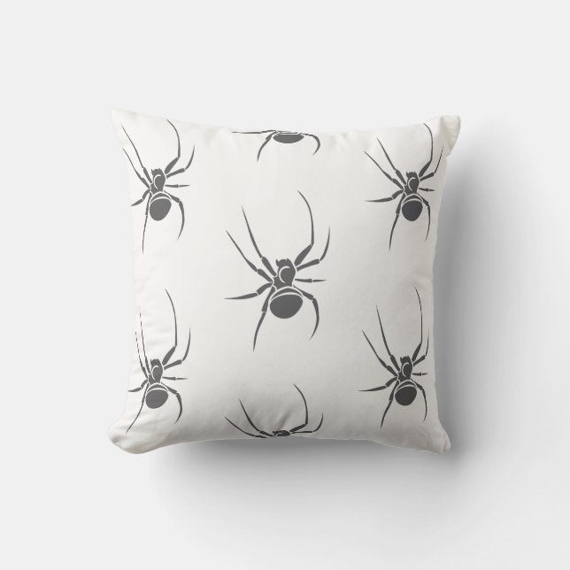 Beängstigend Spiders Halloween Dekoration Kissen (Vorderseite)