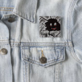 Beängstigend Spiders Square Abzeichen Button (Beispiel)