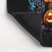 Beängstigend Spooky Castle Halloween Pumpkin Hexe Mousepad (Ecke)