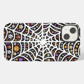 Beängstigend Spooky Cobweb Collage iPhone Hülle (Rückseite (Horizontal))