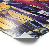 BEÄNGSTIGEND SPOOKY HALLOWEEN SPUN FOTODRUCK (Ecke)