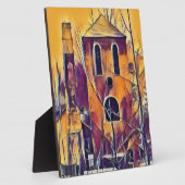 BEÄNGSTIGEND SPOOKY HALLOWEEN SPUN FOTOPLATTE (Seite)