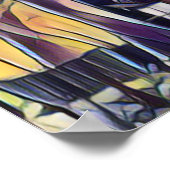 BEÄNGSTIGEND SPOOKY HALLOWEEN SPUN POSTER (Ecke)