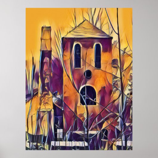 BEÄNGSTIGEND SPOOKY HALLOWEEN SPUN POSTER (Vorne)