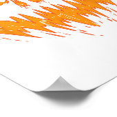 Beängstigend Spooky Kürbislaterne Gefecht Pumpkin Poster (Ecke)