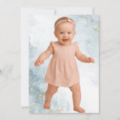 Beängstigend Spooky Little Boo Halloween Geburtsta Einladung (Rückseite)