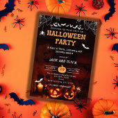 Beängstigend Spooky Pumpkin Erwachsene Halloween K Einladung